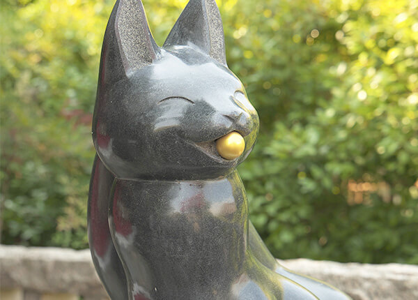 招福稲荷神社の狛犬